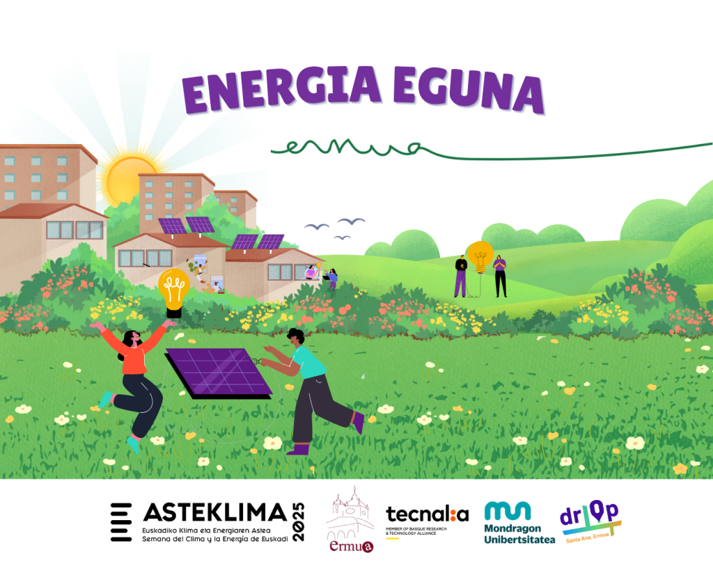 Event on sustainability and energy efficiency at neighbourhood level in Ermua, Basque Country.